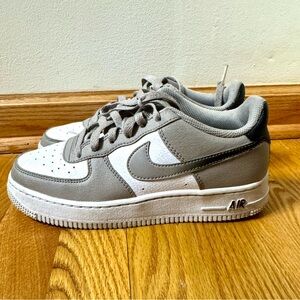 Nike Air Force 1 GS Big Kid Size 4.5Y College Grey | Black | White